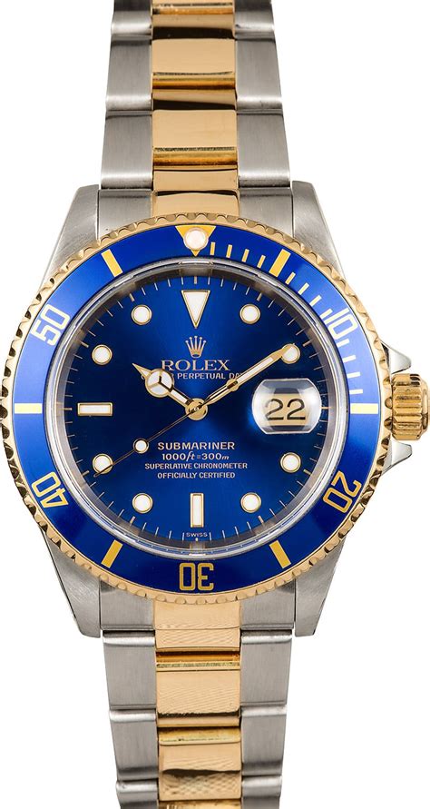 blue face submariner.